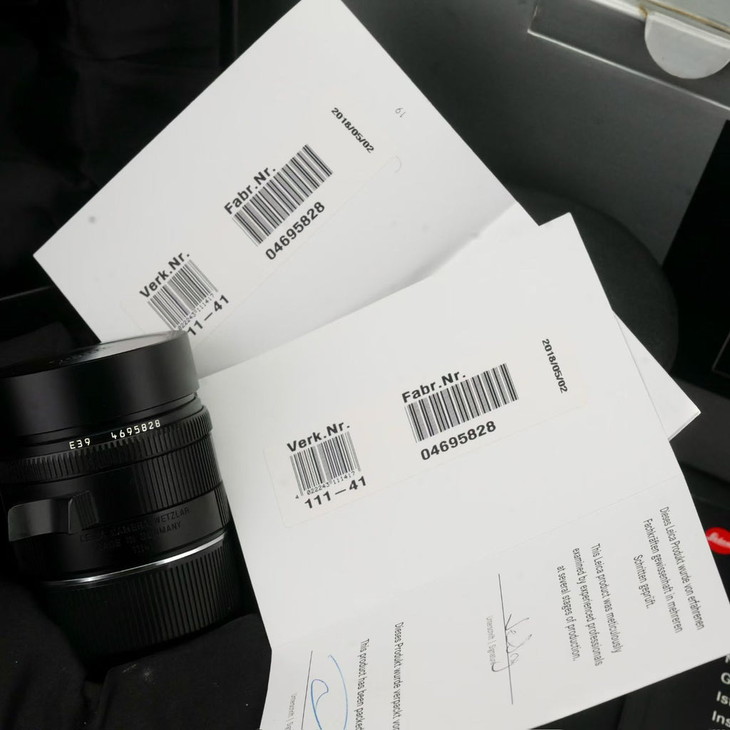 Leica M 50mm f/2 APO-SUMMICRON-M ASPH NMIB US$5380