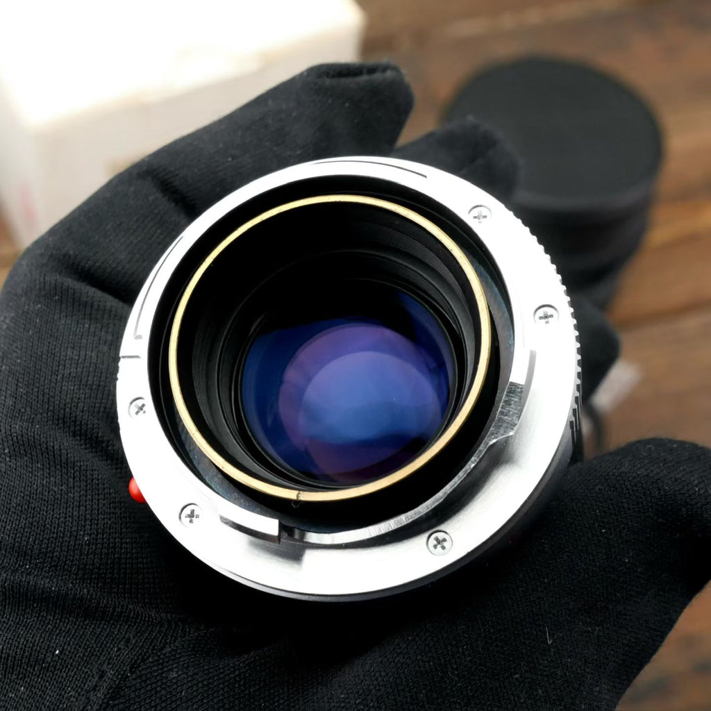 Leica M 50mm f/2 SUMMICRON-M v4 IV Silver SN36xx LNIB US$2680