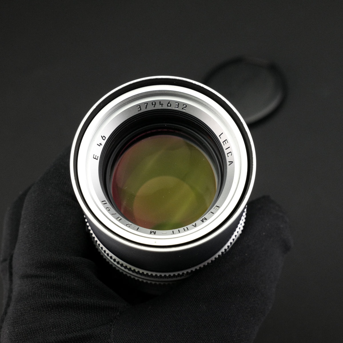 Leica M 90mm f/2.8 ELMARIT-M E46 Late Silver Chrome Near Mint US$1395