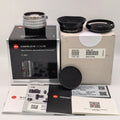 Leica M 35mm f/1.4 SUMMILUX-M Steel Rim Reissue LNIB US$3650