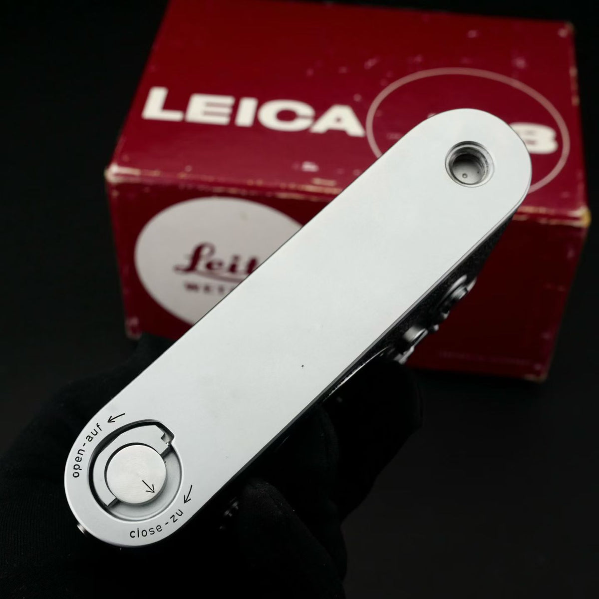 Leica M3 Single Stroke SS Rangefinder SN 1mil+ MINT with “L” Seal US$3750