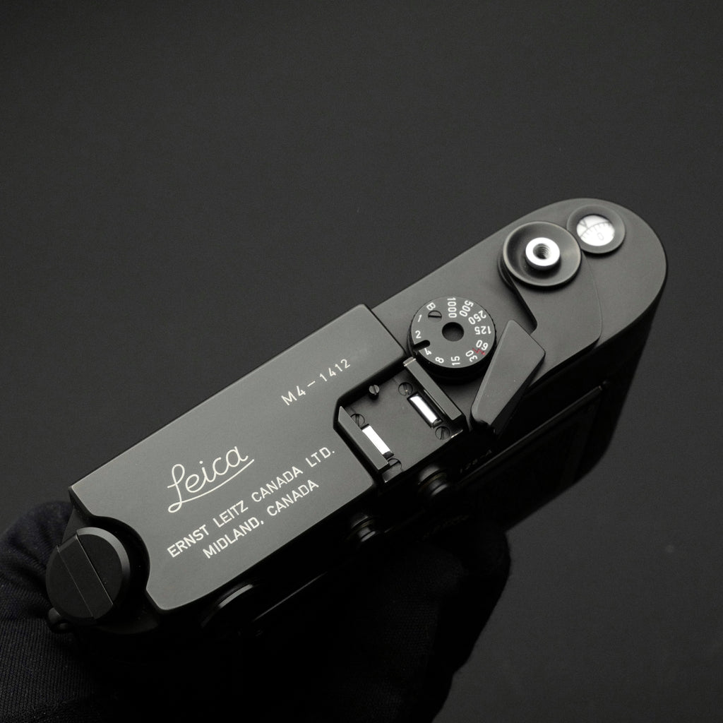 Leica M4 50 Years Midland Canada Black Chrome Near Mint US$5280