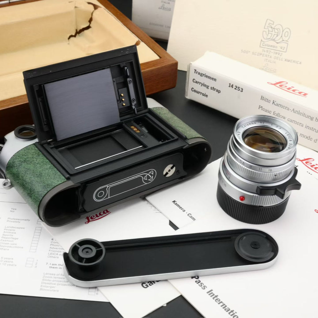Leica M6 Colombo 92 Set with 50/2 Summicron Unused US$11500