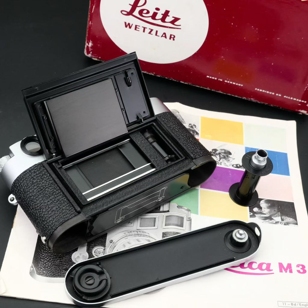 Leica M3 Single Stroke SS Rangefinder SN 1mil+ MINT with “L” Seal US$3750