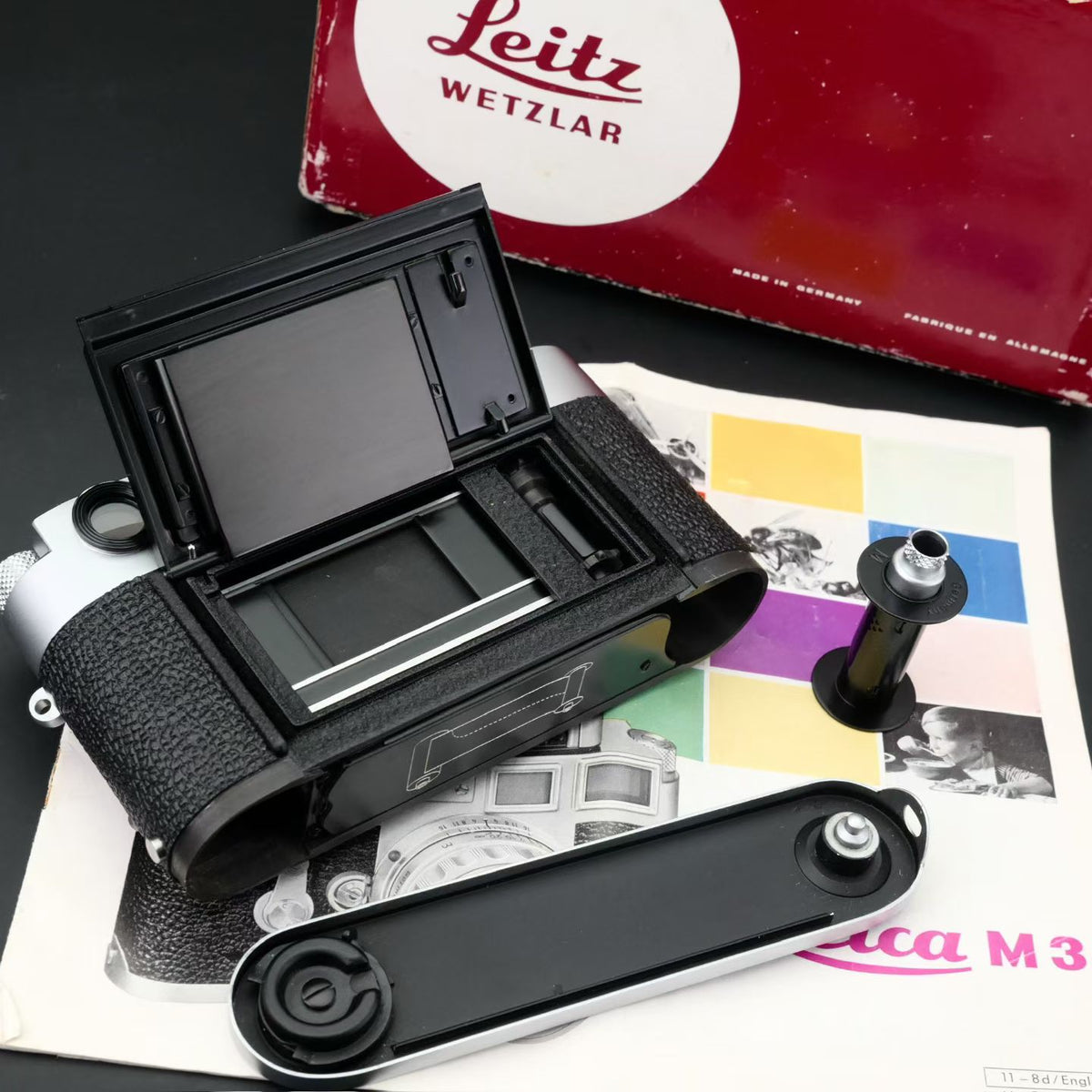 Leica M3 Single Stroke SS Rangefinder SN 1mil+ MINT with “L” Seal US$3750