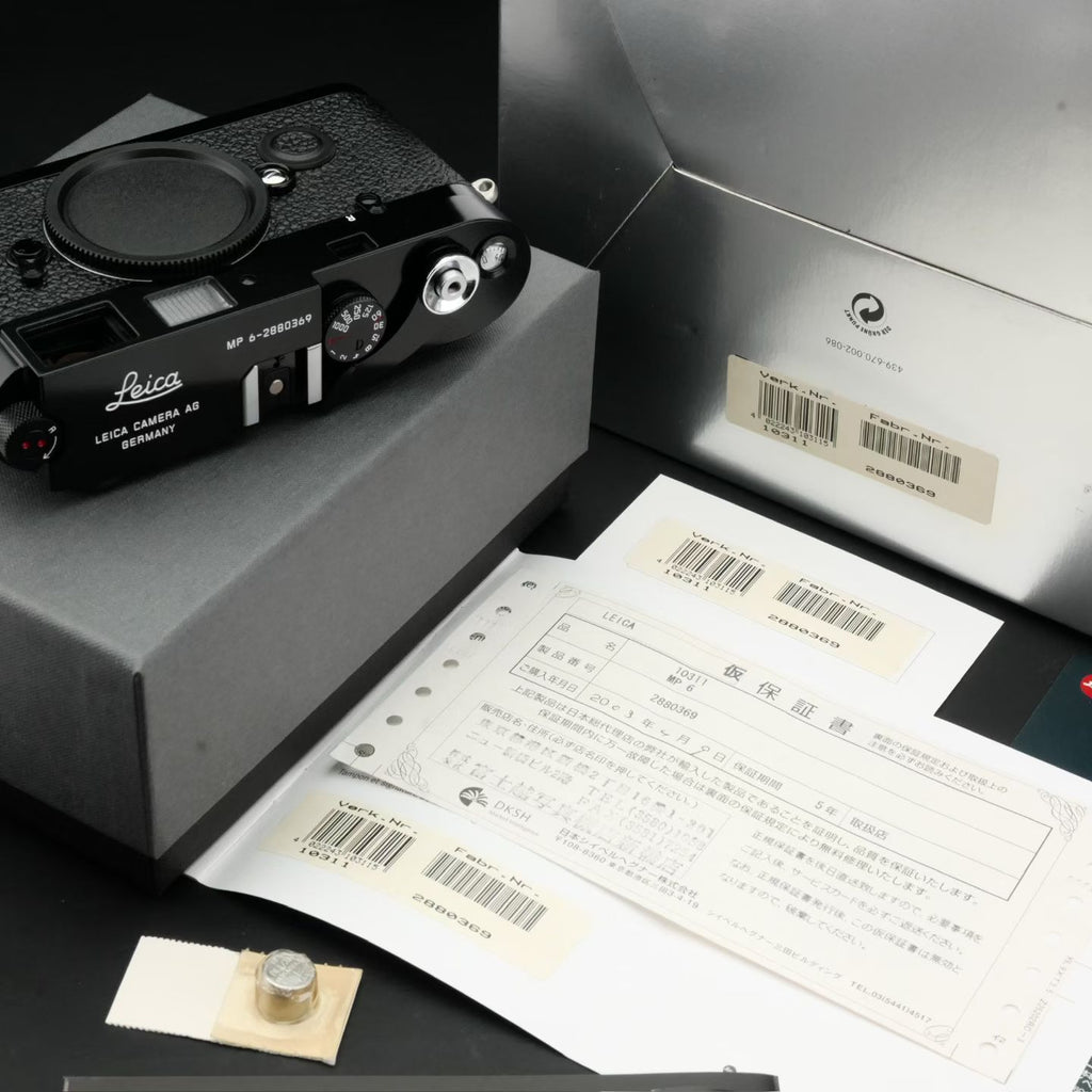 Leica MP 6 MP6 Black Paint Rangefinder Limited Edition Unused US$19800