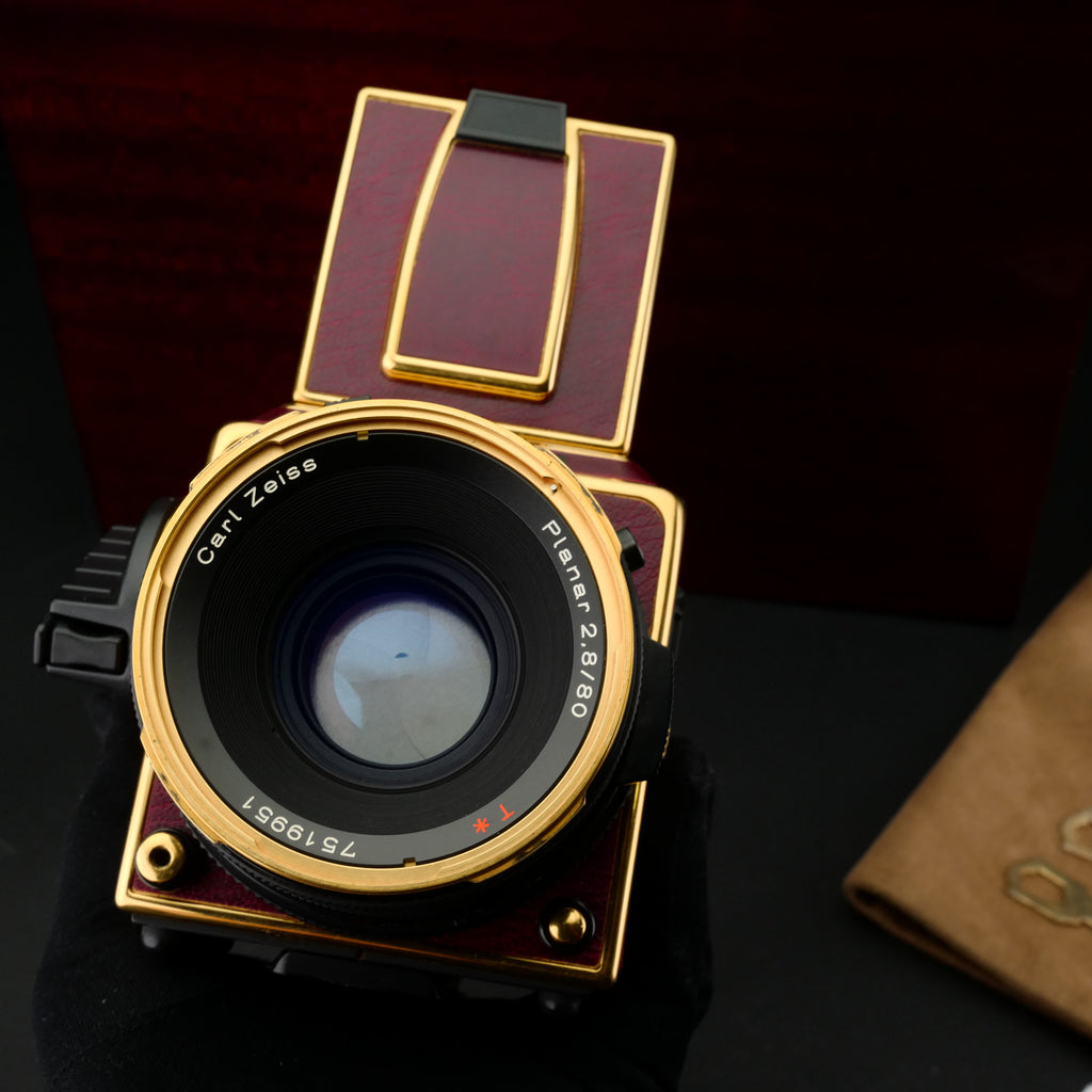 Hasselblad Star * 503CW Gold Supreme Set Unused US$11800