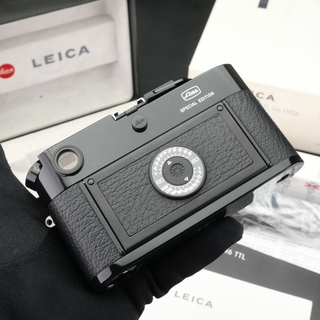Leica M6 TTL 0.85 LHSA Black Paint Rangefinder UNUSED US$12800