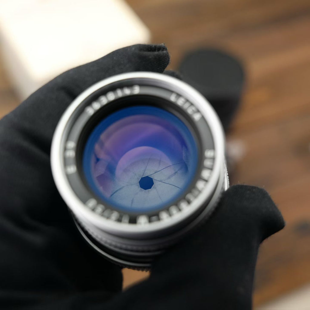 Leica M 50mm f/2 SUMMICRON-M v4 IV Silver SN36xx LNIB US$2680