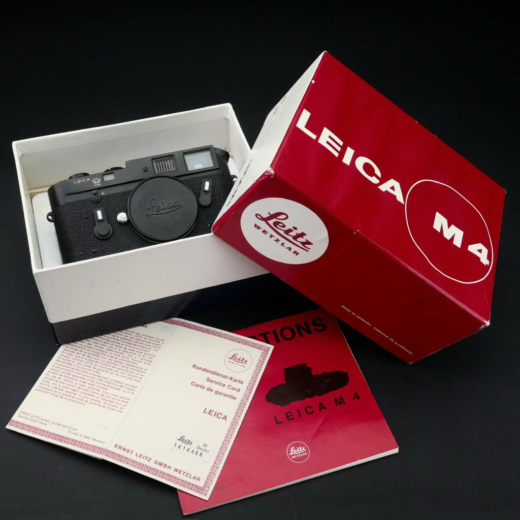 Leica M4 Black Chrome 50th Anniversary NMIB US$3980