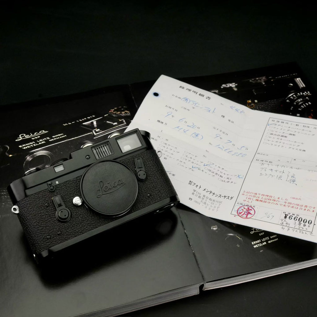 Leica M4 Black Paint Rangefinder CLA’d Near Mint US$7850