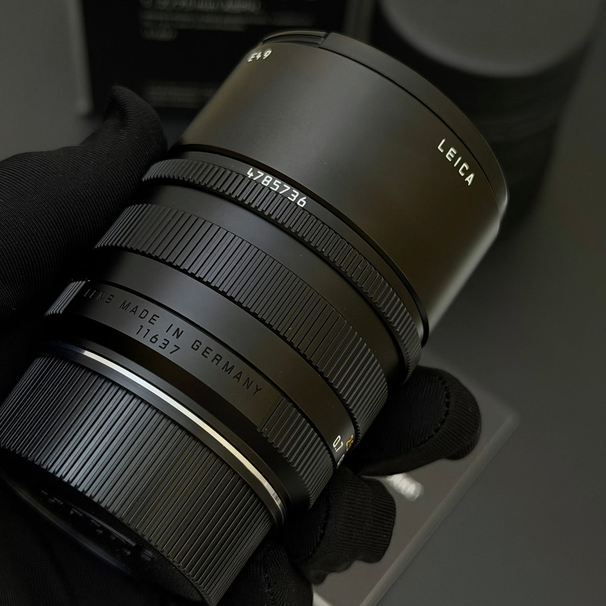 Leica M 75mm f/2 APO-SUMMICRON-M ASPH 6-Bit SN47xx NMIB Leica CLA Aug 2026