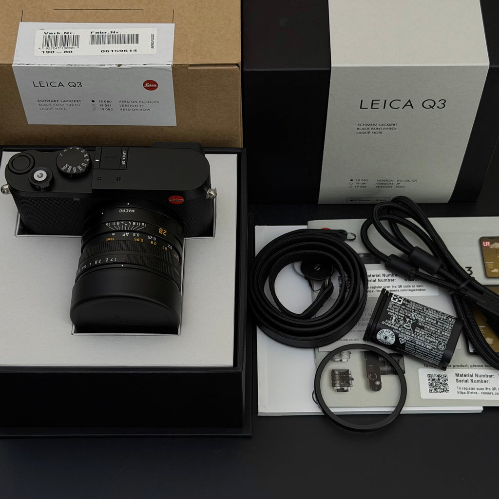 6 Mth Leica Q3 Digital Camera with 28/1.7 Summilux LNIB US$5480