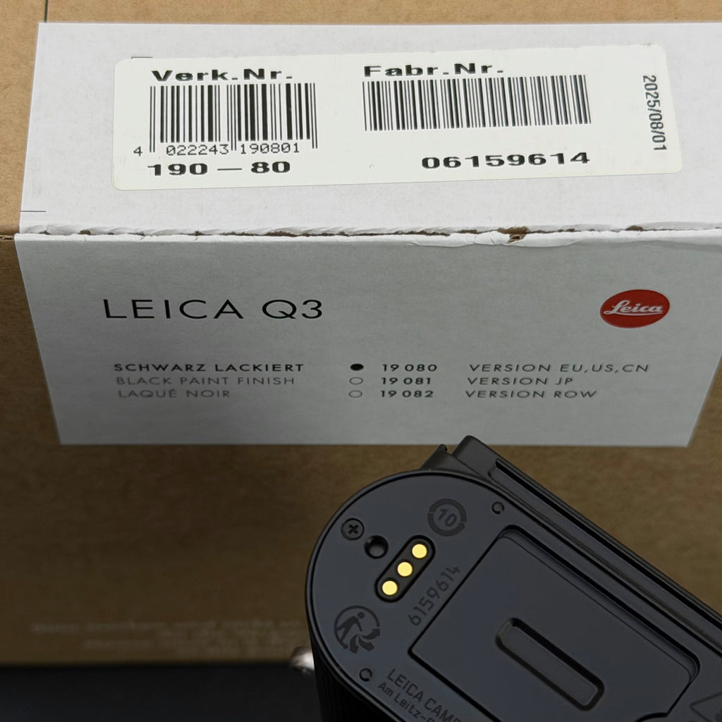 6 Mth Leica Q3 Digital Camera with 28/1.7 Summilux LNIB US$5480