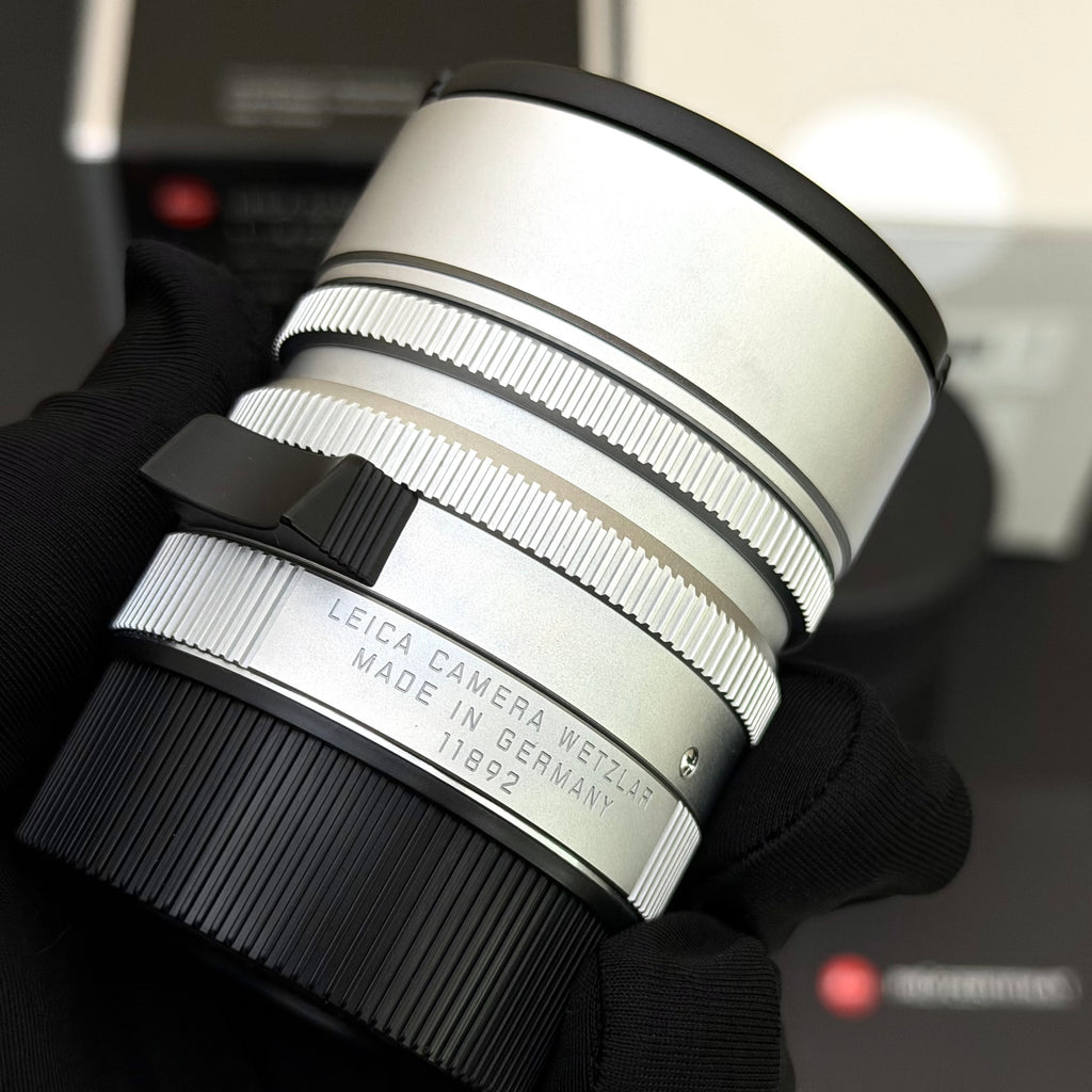 Leica M 50mm f/1.4 SUMMILUX-M ASPH 6-Bit SN48xx Silver MINT Boxed US$2895
