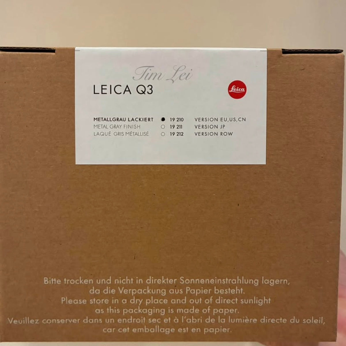 Leica Q3 Metal Grey Digital Camera Full Warranty Brand New Sealed US$6580