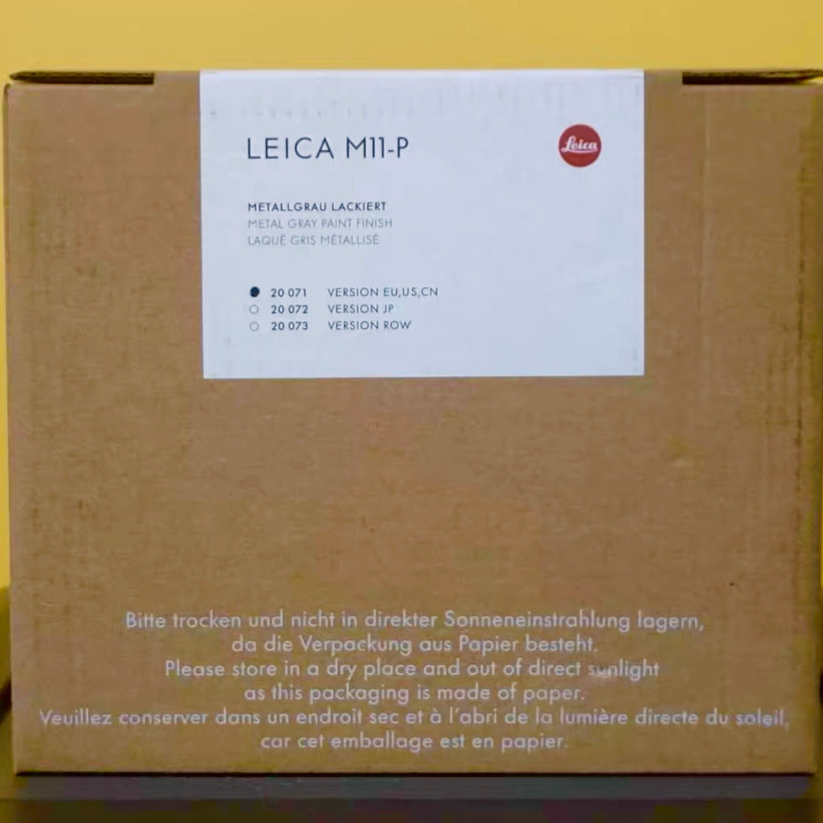 Leica M11-P M11p Metal Grey Digital Rangefinder New Sealed Full Warranty US8950