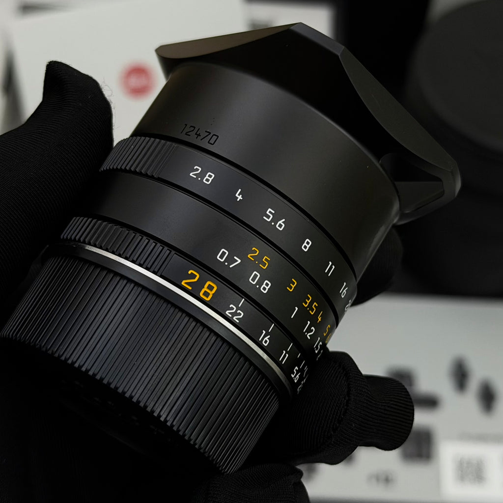 Leica M 28mm f/2.8 ELMARIT-M ASPH v2 11677 Boxed US$1550