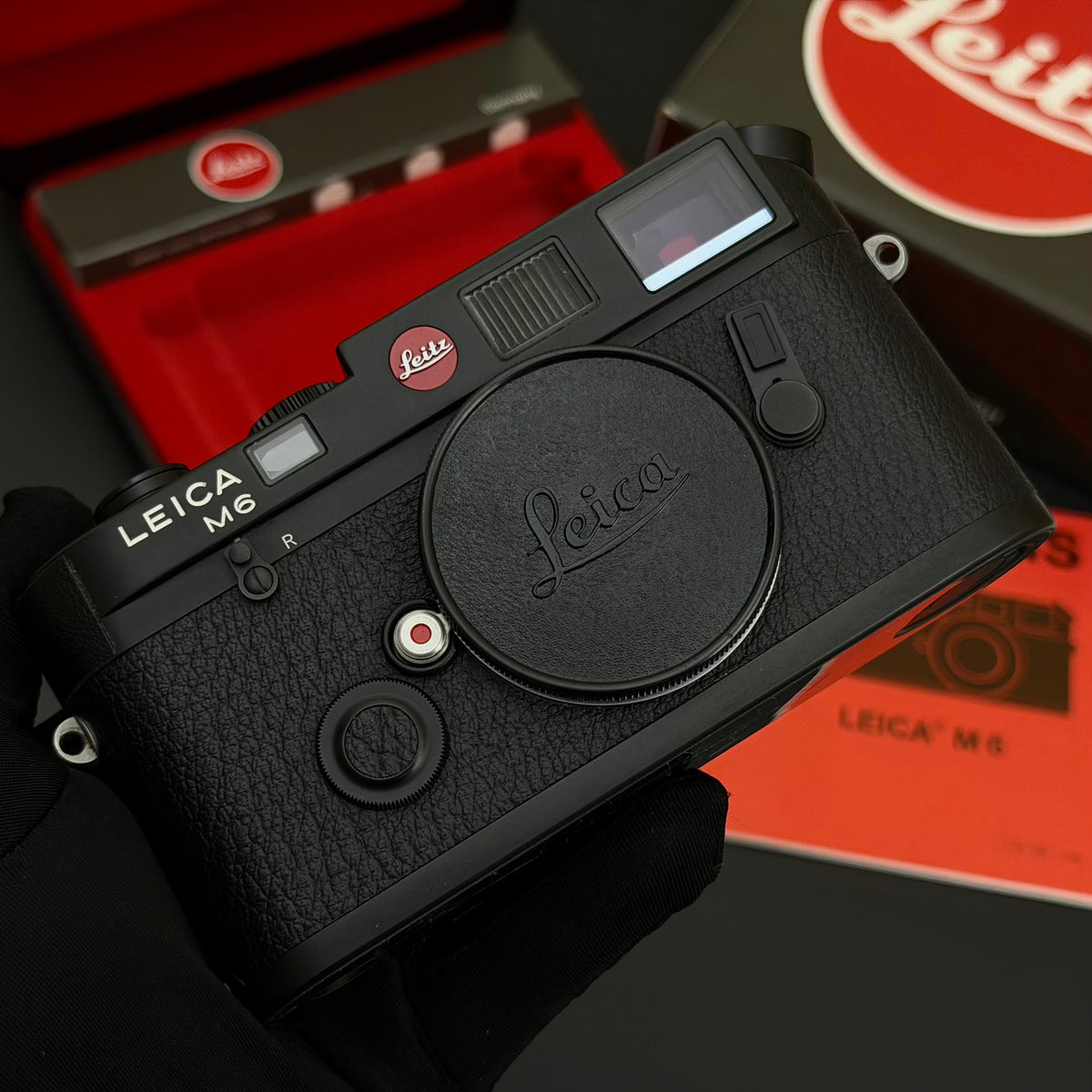 Leica M6 Classic 0.72 Black Chrome Early Leitz Rangefinder Mint US$3480