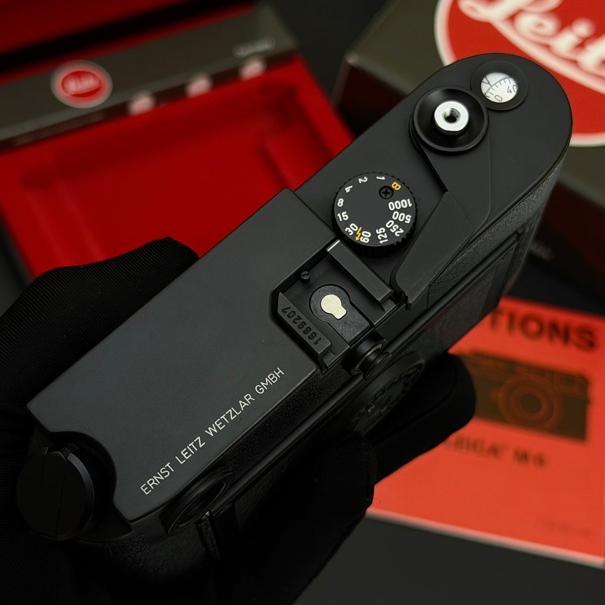 Leica M6 Classic 0.72 Black Chrome Early Leitz Rangefinder Mint US$3480