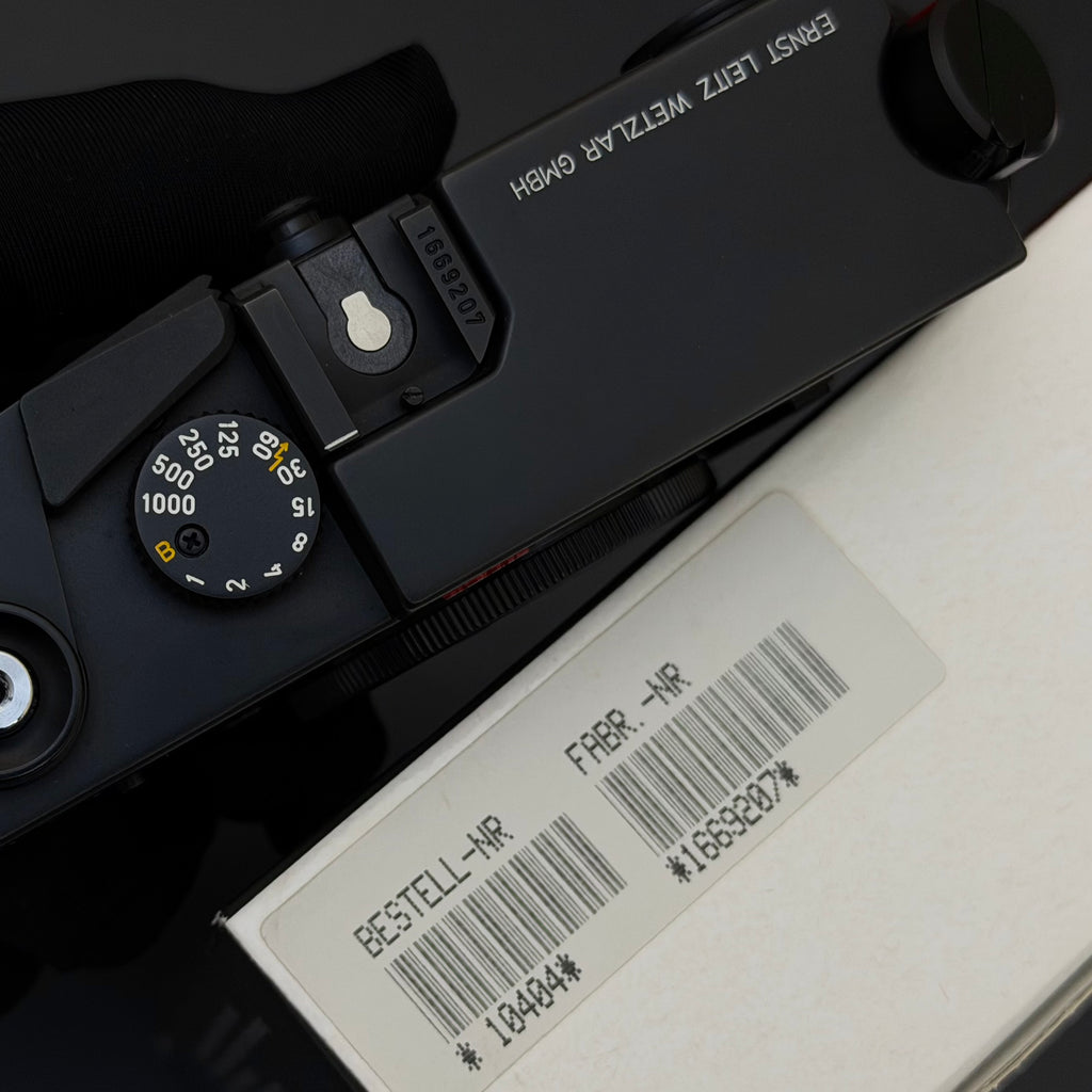 Leica M6 Classic 0.72 Black Chrome Early Leitz Rangefinder Mint US$3480
