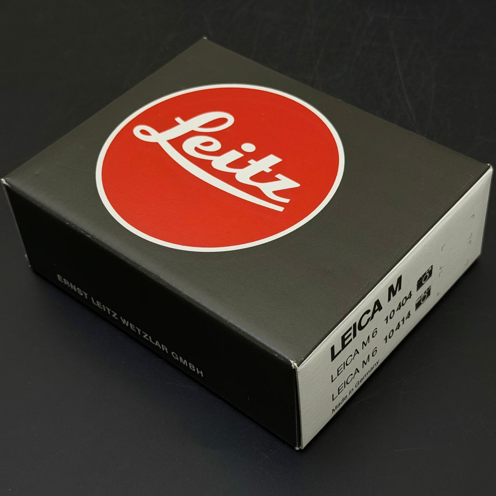 Leica M6 Classic 0.72 Black Chrome Early Leitz Rangefinder Mint US$3480
