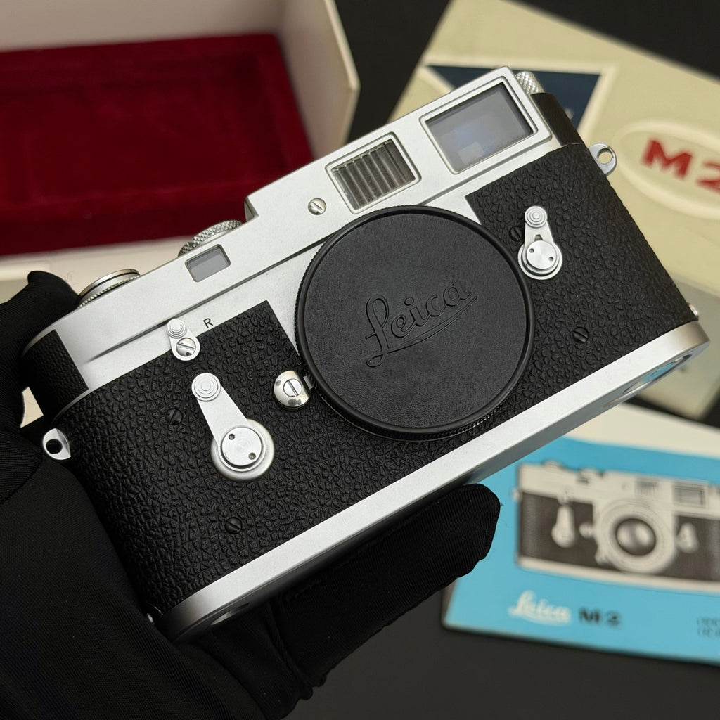 Leica M2 Silver Chrome Rangefinder with “L” Seal NMIB US$2580