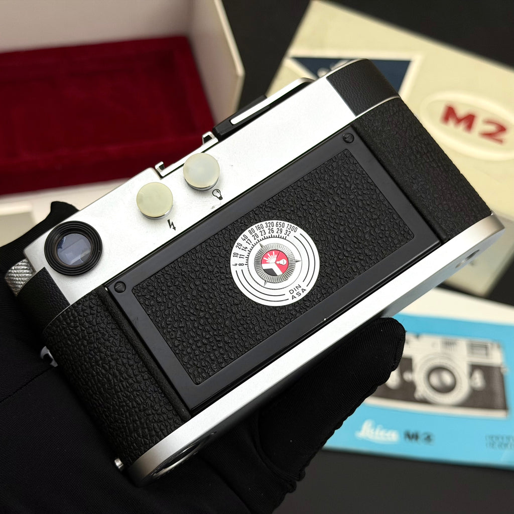 Leica M2 Silver Chrome Rangefinder with “L” Seal NMIB US$2580