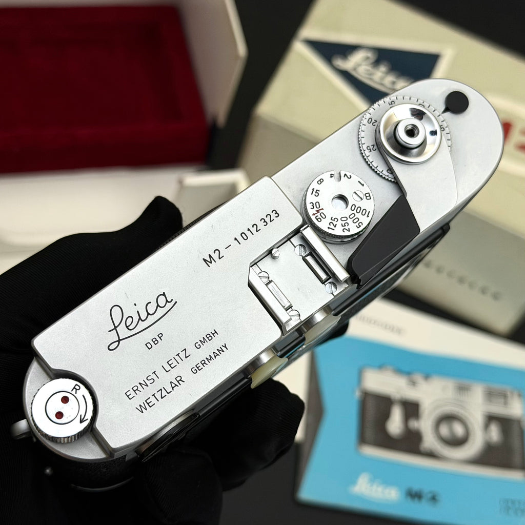Leica M2 Silver Chrome Rangefinder with “L” Seal NMIB US$2580