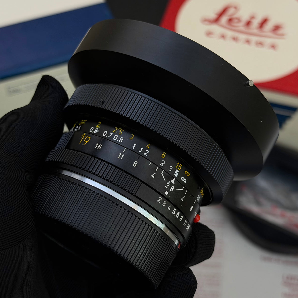 Leica R 19mm f/2.8 ELMARIT-R v1 Boxed US$1880