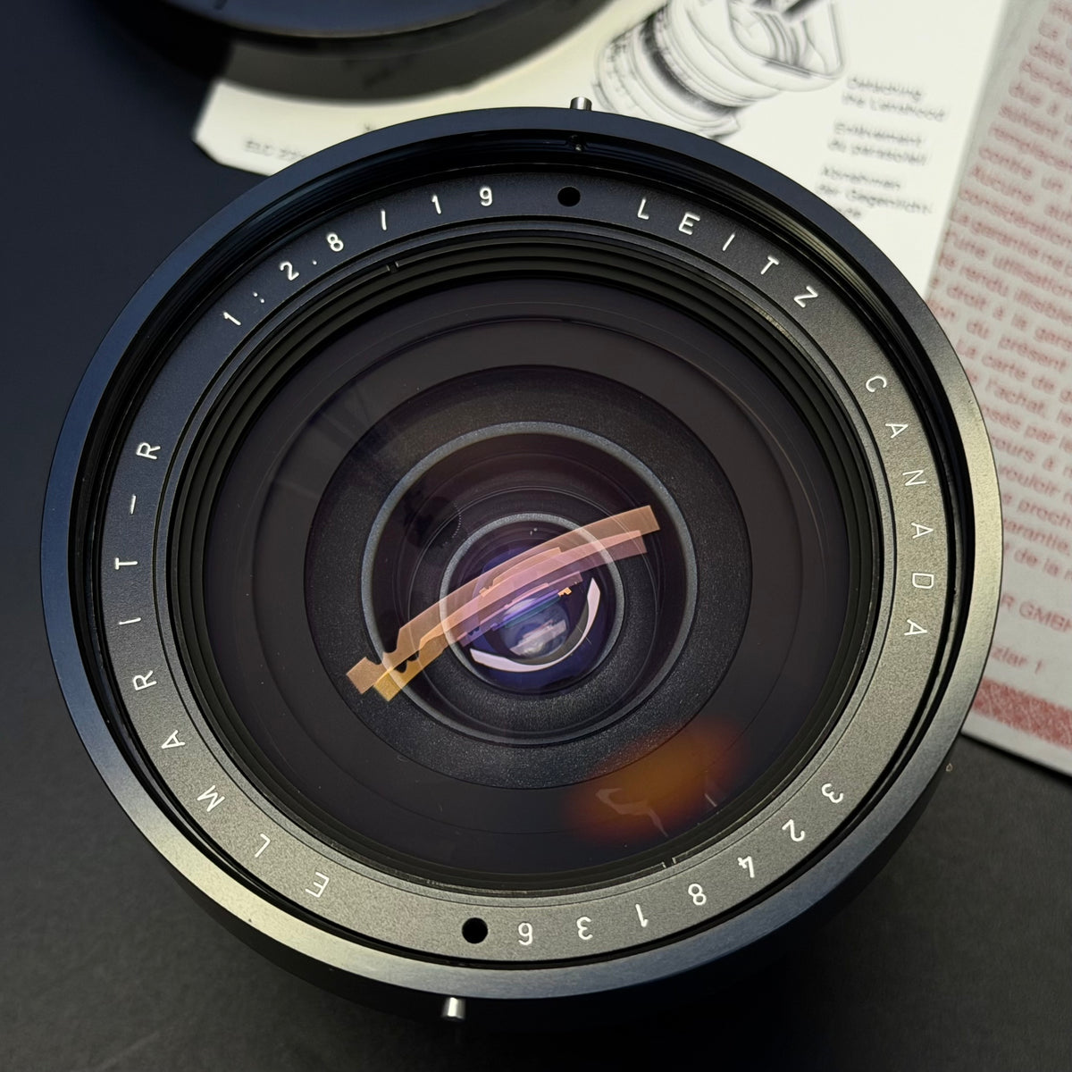 Leica R 19mm f/2.8 ELMARIT-R v1 Boxed US$1880