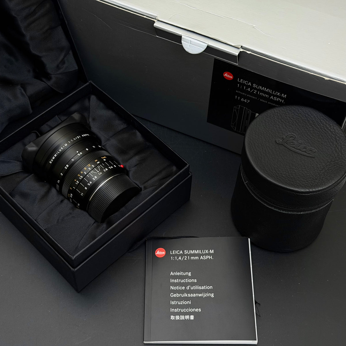 Leica M 21mm f/1.4 SUMMILUX-M ASPH 6-Bit NMIB US$3980