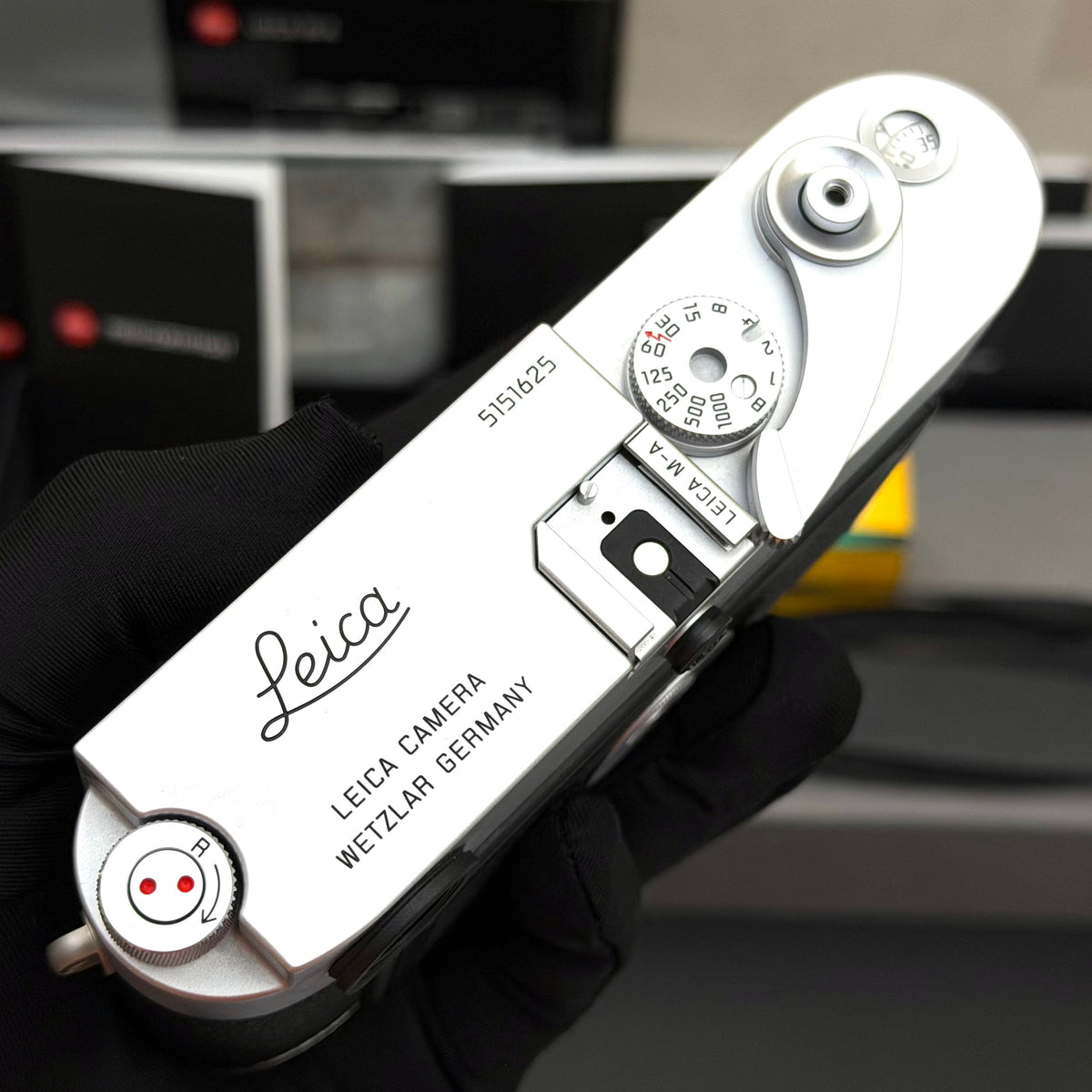 Leica M-A MA Silver Chrome Rangefinder NMIB US$3980