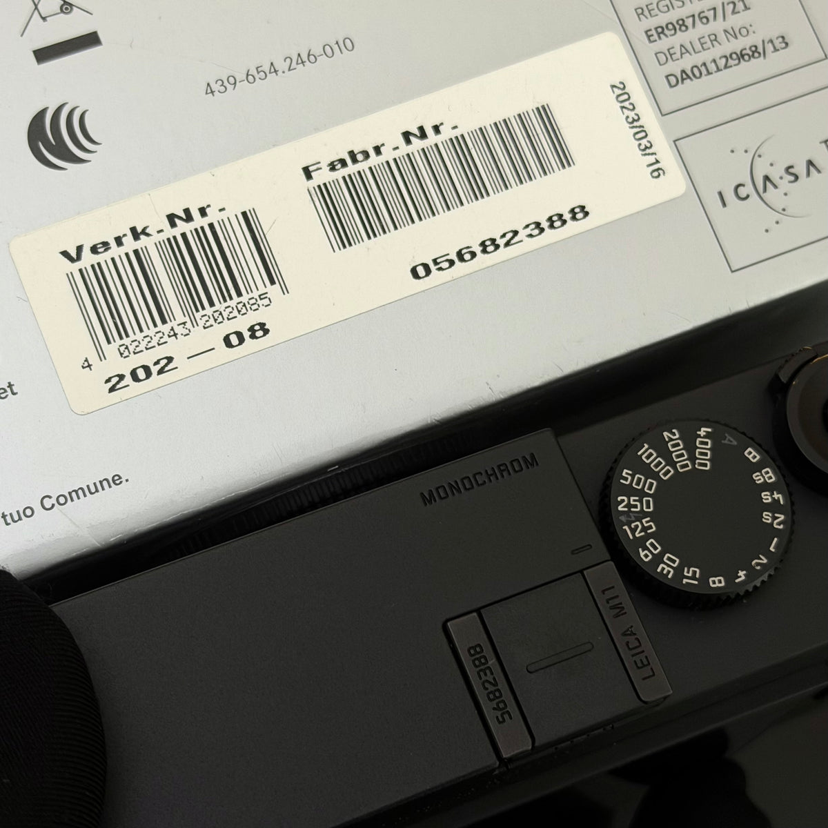 Leica M11-M M11M Monochrom Digital Rangefinder US$6950
