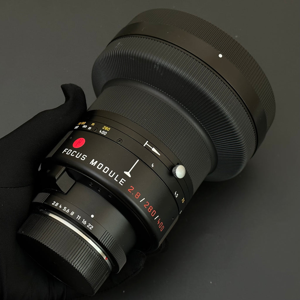 Leica R 400/2.8 Apo + 280/2.8 Apo Module Boxed US$9850