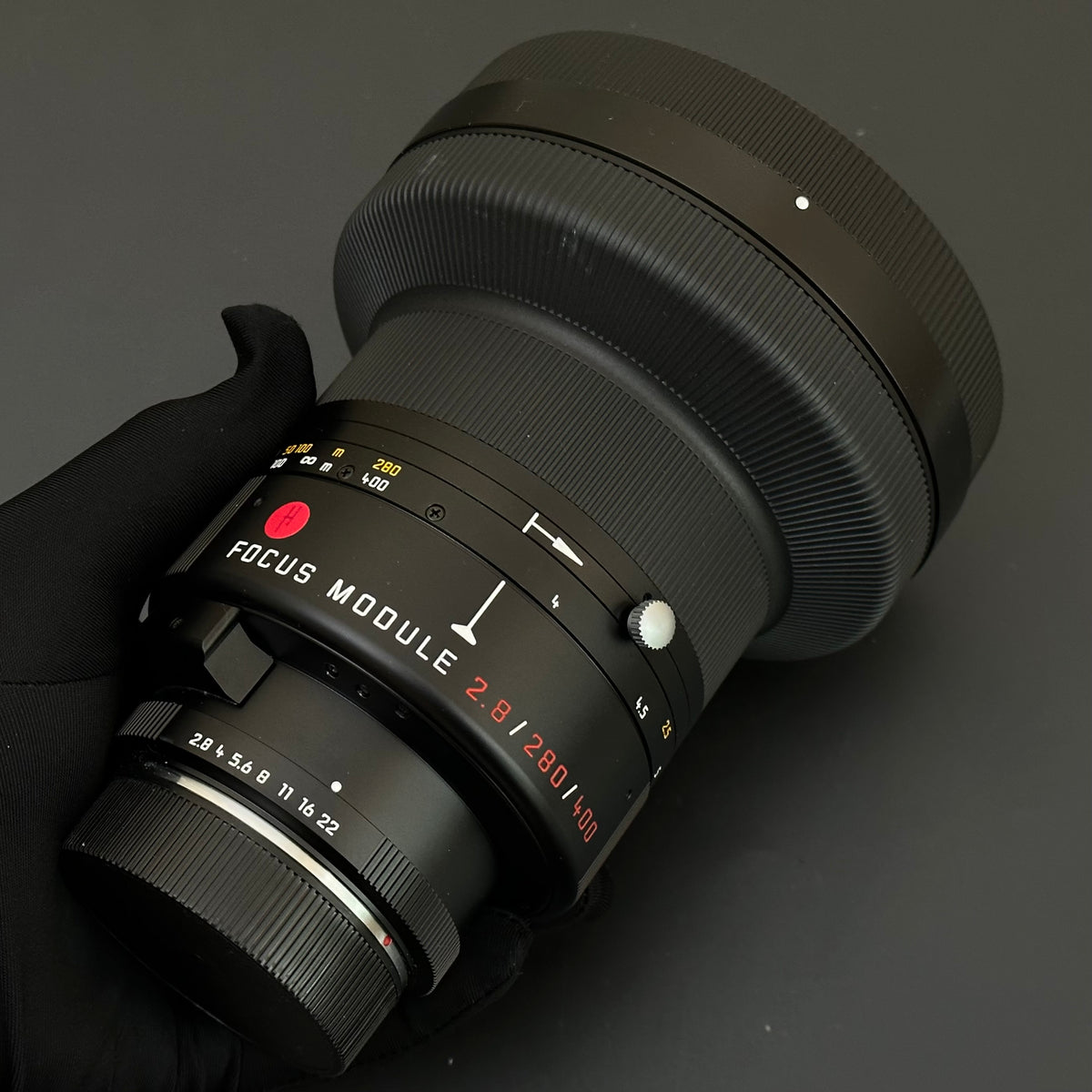 Leica R 400/2.8 Apo + 280/2.8 Apo Module Boxed US$9850
