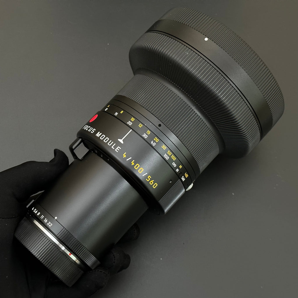 Leica R 400/2.8 Apo + 280/2.8 Apo Module Boxed US$9850