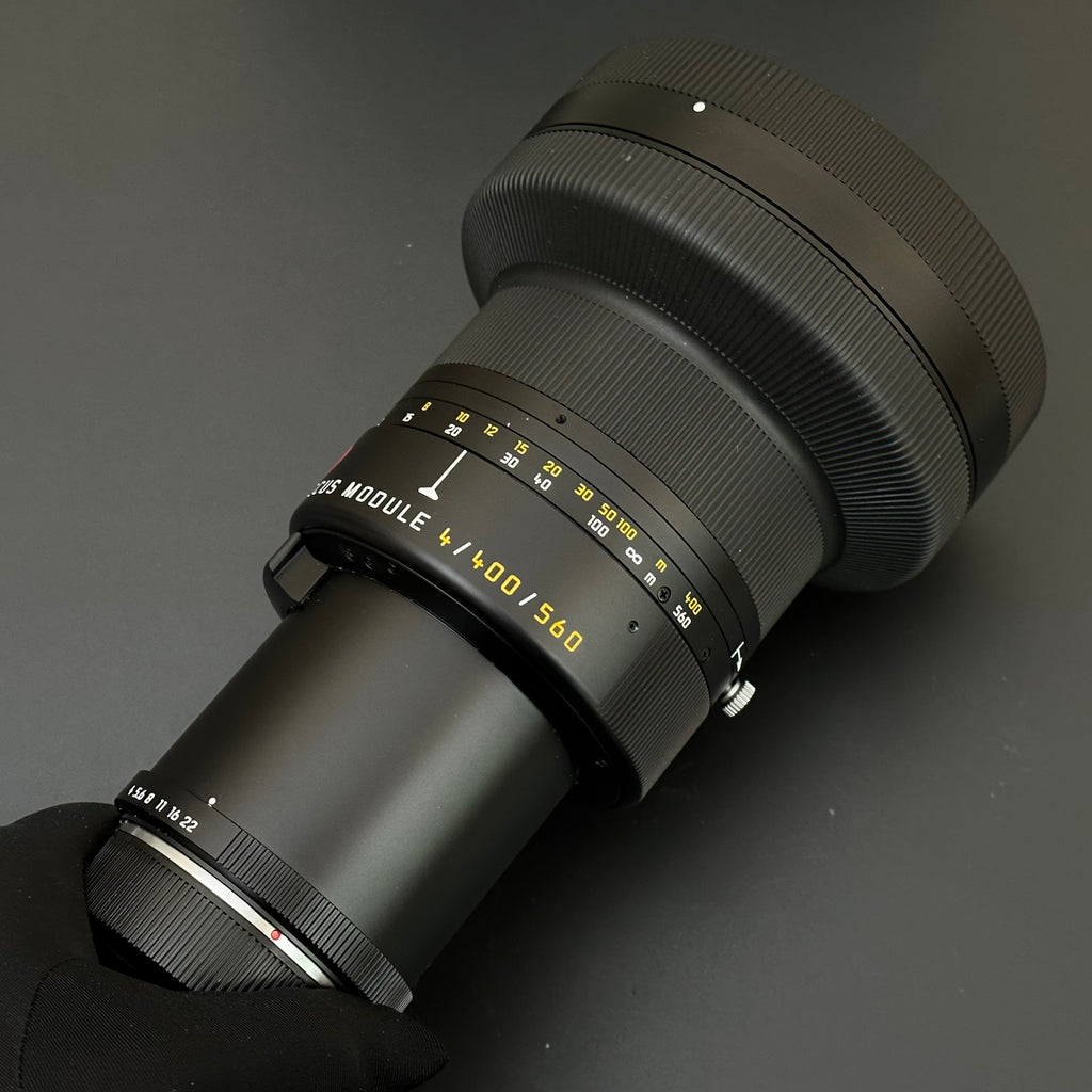 Leica R 400/2.8 Apo + 280/2.8 Apo Module Boxed US$9850