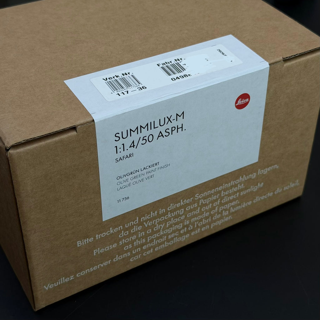 Leica M 50mm f/1.4 SUMMILUX-M ASPH Safari Brand New Sealed US$5280
