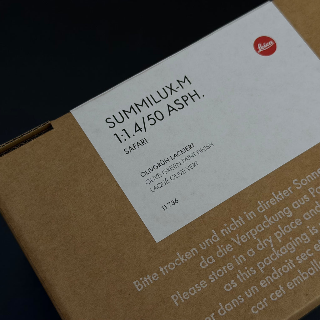 Leica M 50mm f/1.4 SUMMILUX-M ASPH Safari Brand New Sealed US$5280