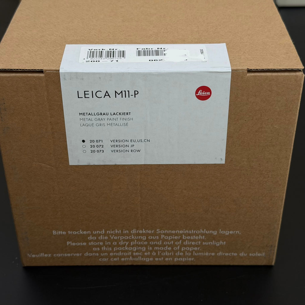 Leica M11-P M11p Metal Grey Digital Rangefinder New Sealed Full Warranty US8950