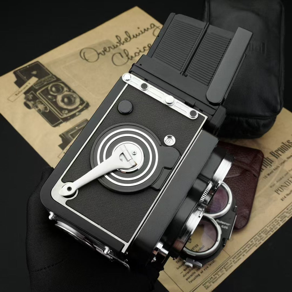 Rolleiflex 2.8GX 80 Years Anniversary + Rolleinar 0.35 Near Mint US$4380
