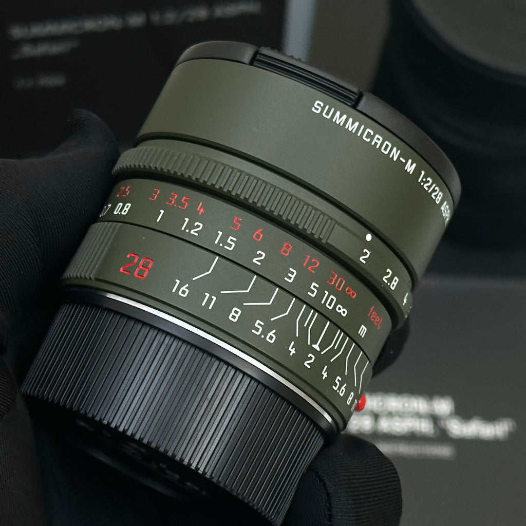 Leica M 28mm f/2 SUMMICRON-M ASPH SAFARI Mint Boxed US$4580