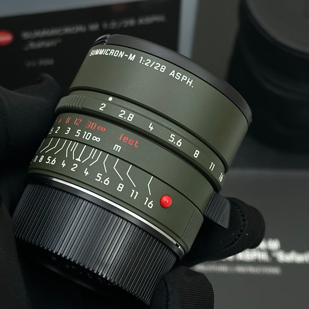Leica M 28mm f/2 SUMMICRON-M ASPH SAFARI Mint Boxed US$4580
