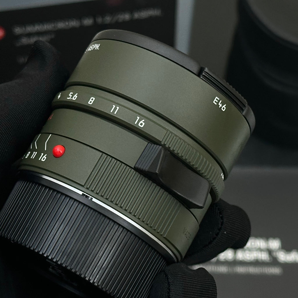 Leica M 28mm f/2 SUMMICRON-M ASPH SAFARI Mint Boxed US$4580