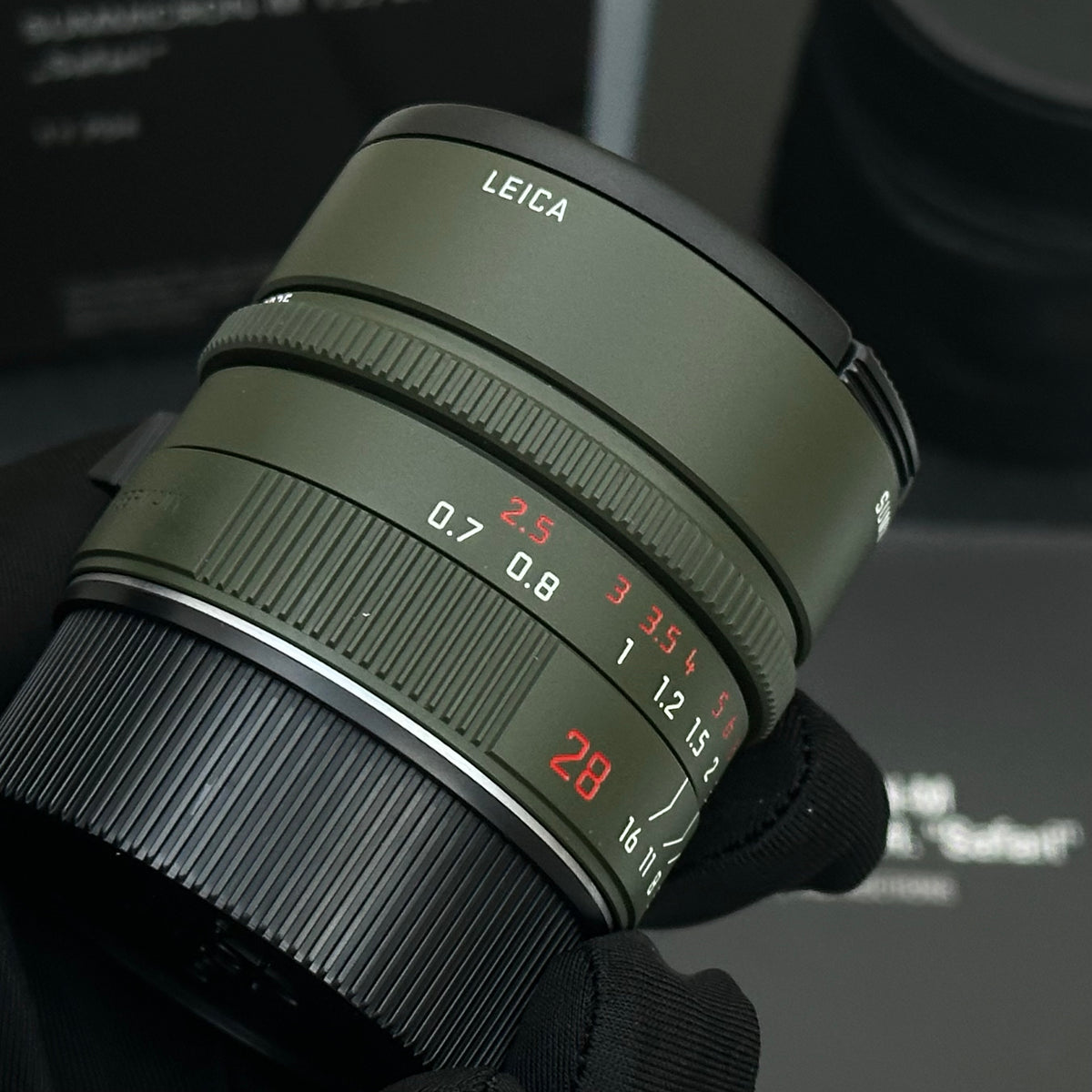 Leica M 28mm f/2 SUMMICRON-M ASPH SAFARI Mint Boxed US$4580