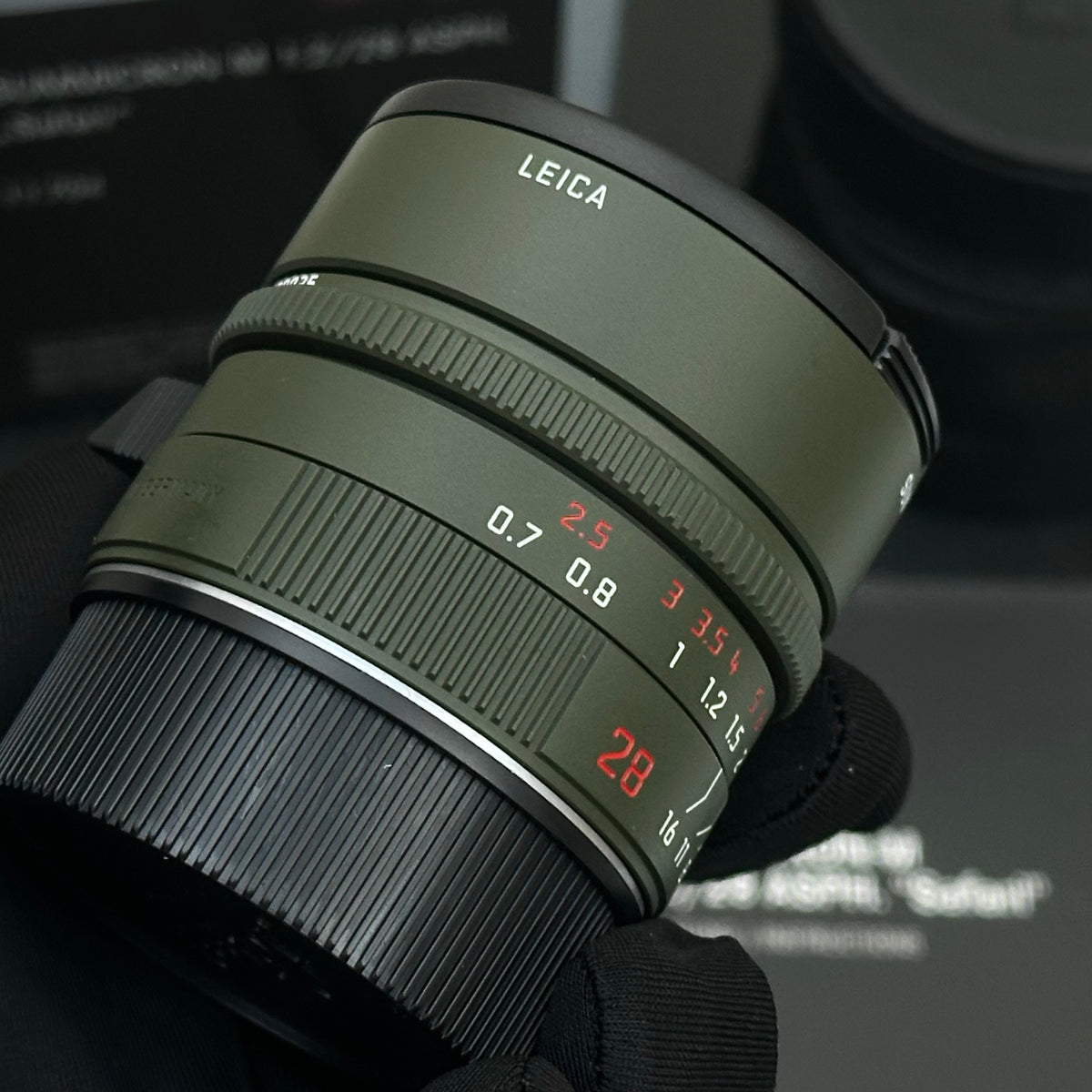 Leica M 28mm f/2 SUMMICRON-M ASPH SAFARI Mint Boxed US$4580