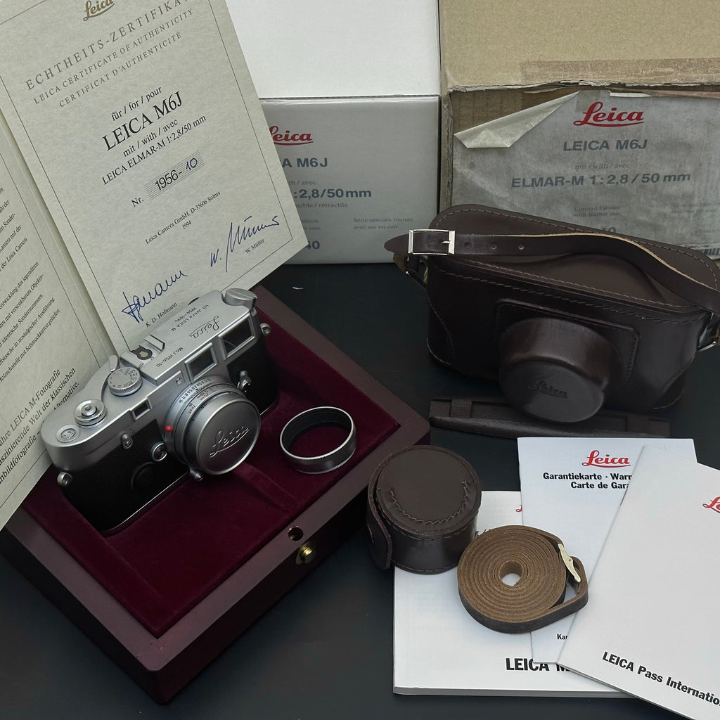 Leica M6J + 50/2.8 Elmar Set 40 Years Anniversary Mint Boxed US$7980