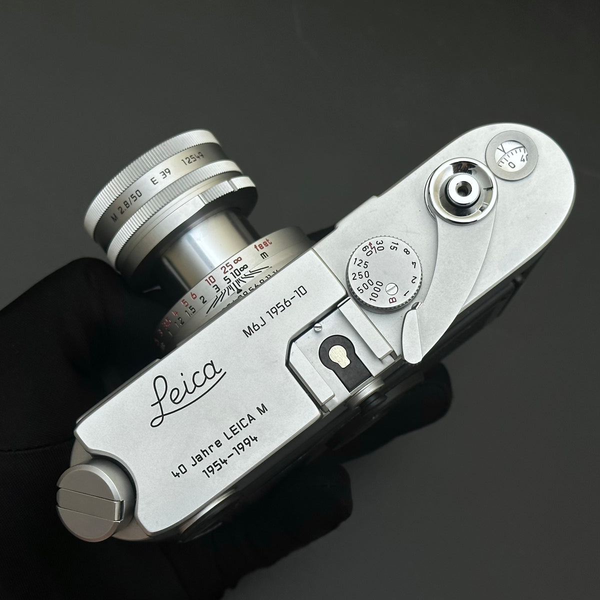Leica M6J + 50/2.8 Elmar Set 40 Years Anniversary Mint Boxed US$7980