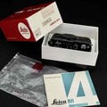 Leica M4 Mot Black Paint Rangefinder Boxed US14800